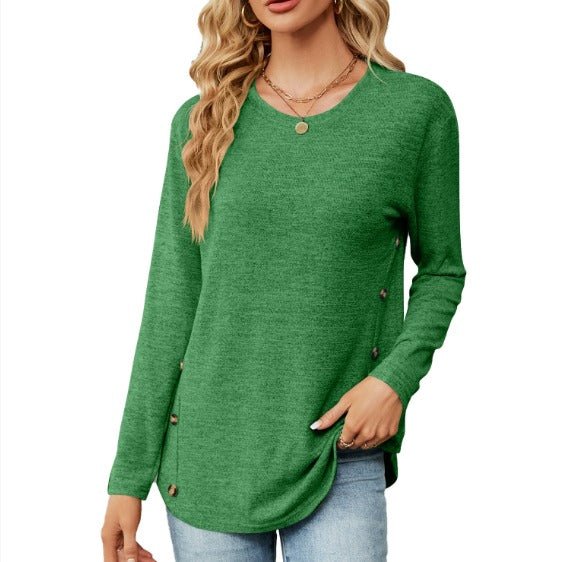 Lica – Button-Down Top with Long Sleeves