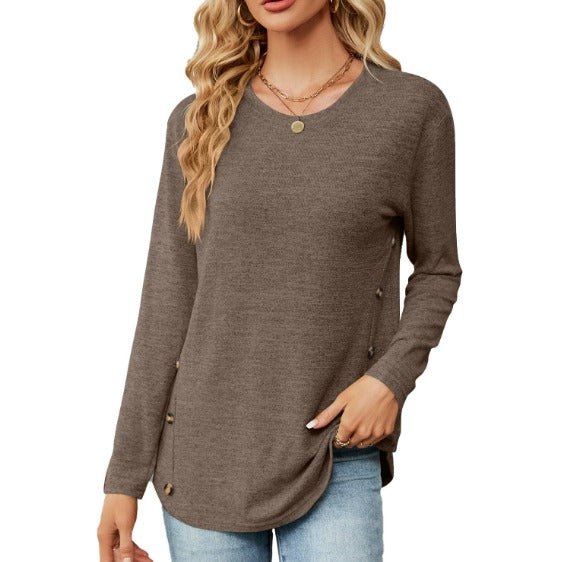 Lica – Button-Down Top with Long Sleeves