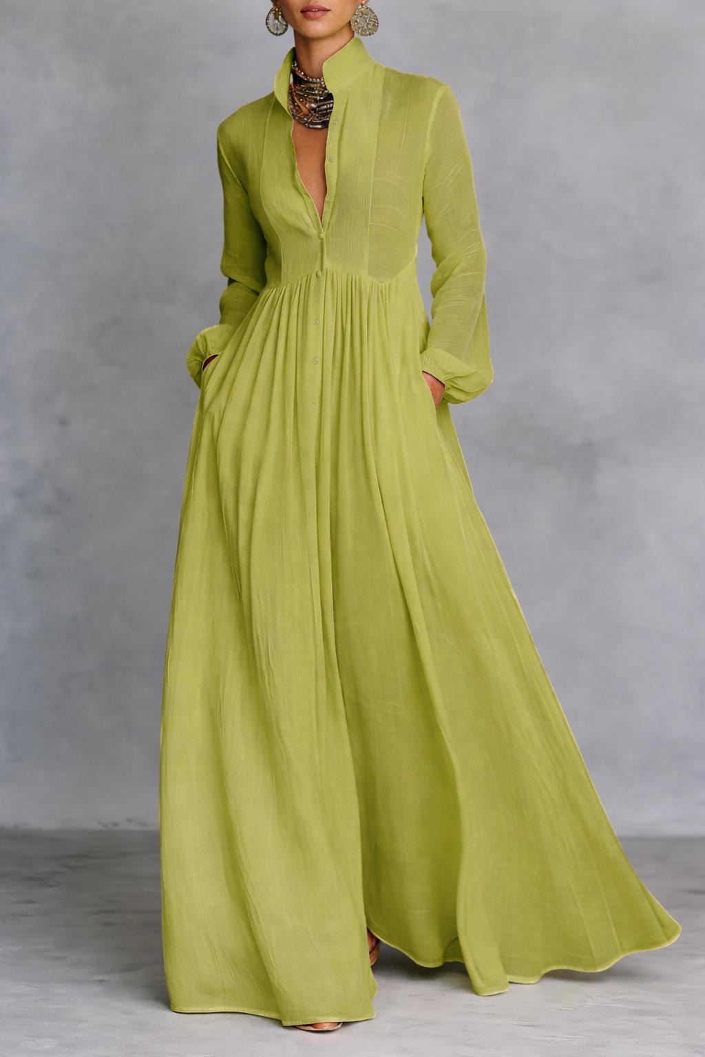 Sylvia™ Elegant Long Dress