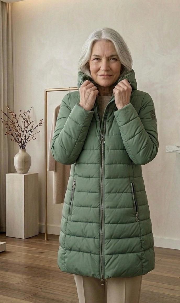 Benita | Hooded Quilted Puffer Coat