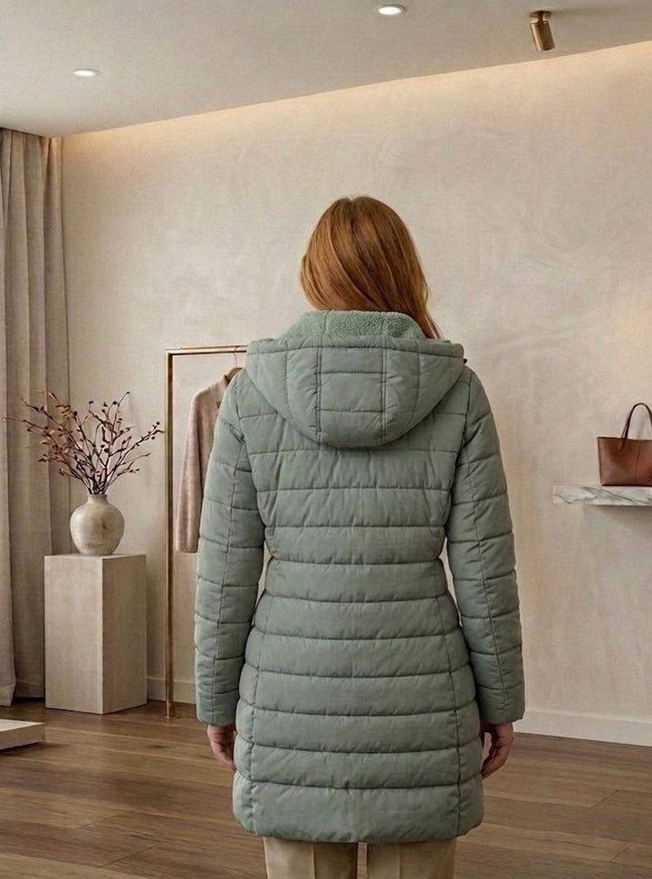 Benita | Hooded Quilted Puffer Coat