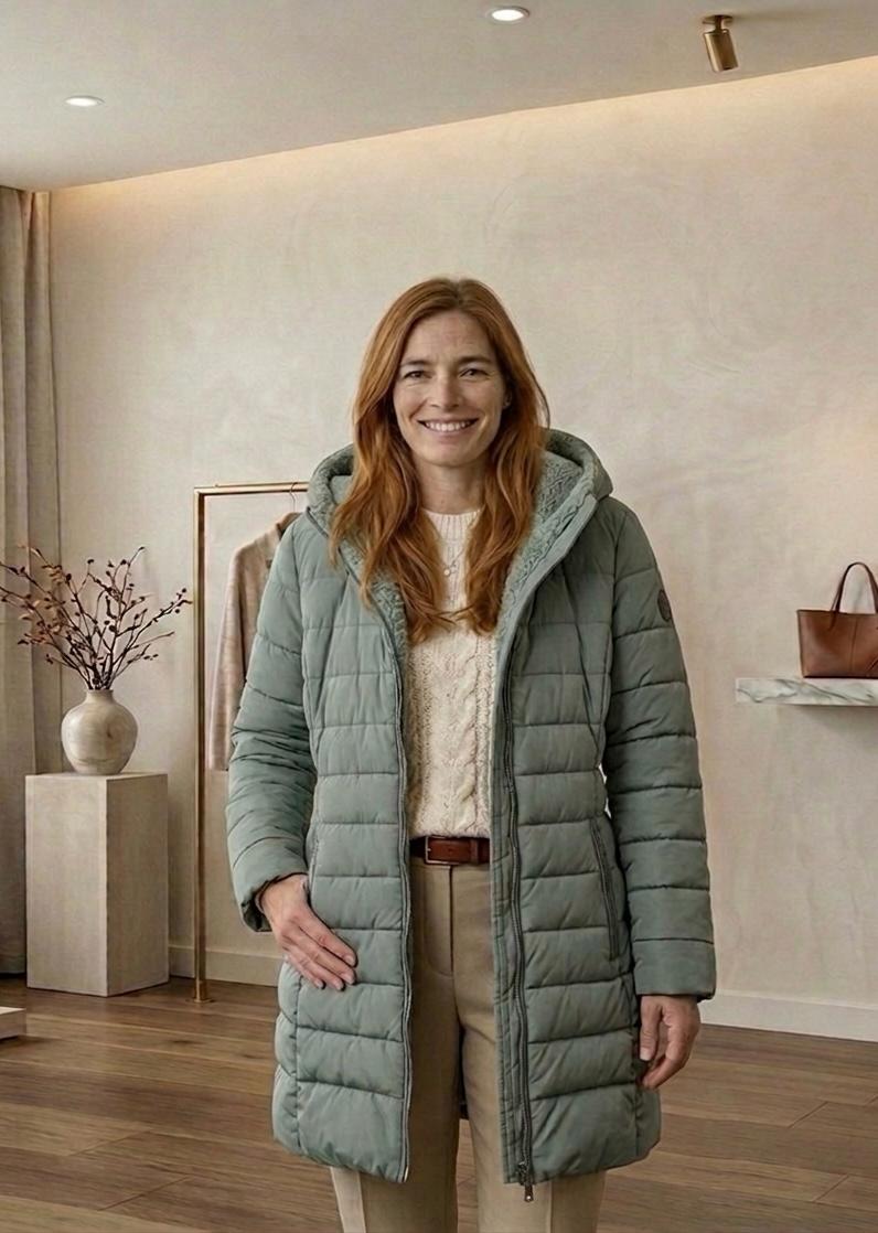 Benita | Hooded Quilted Puffer Coat