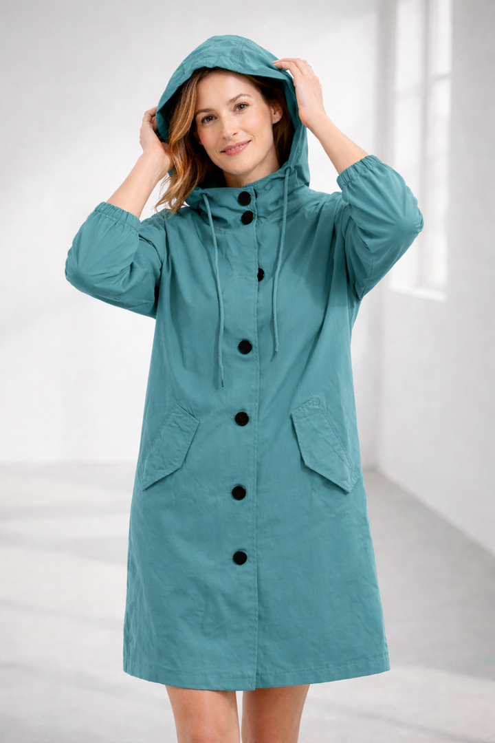 Marion | Hooded Trench Coat