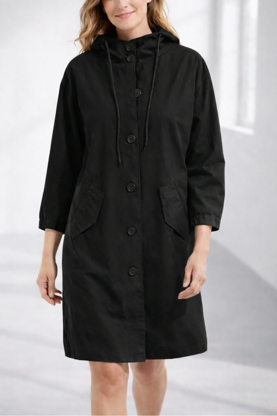 Marion | Hooded Trench Coat