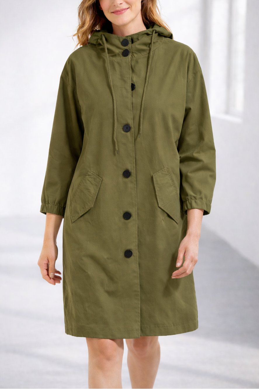 Marion | Hooded Trench Coat