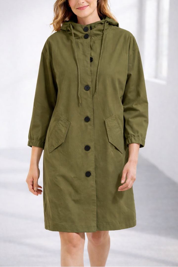 Marion | Hooded Trench Coat