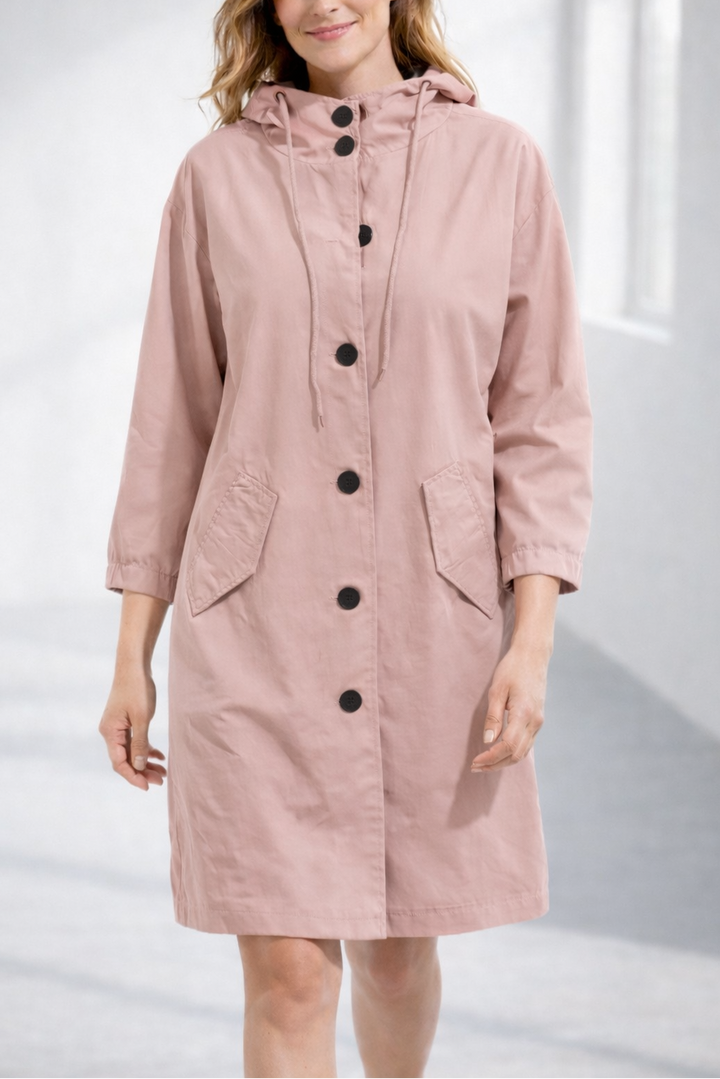 Marion | Hooded Trench Coat