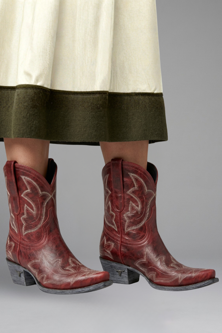 Close-up of red women&