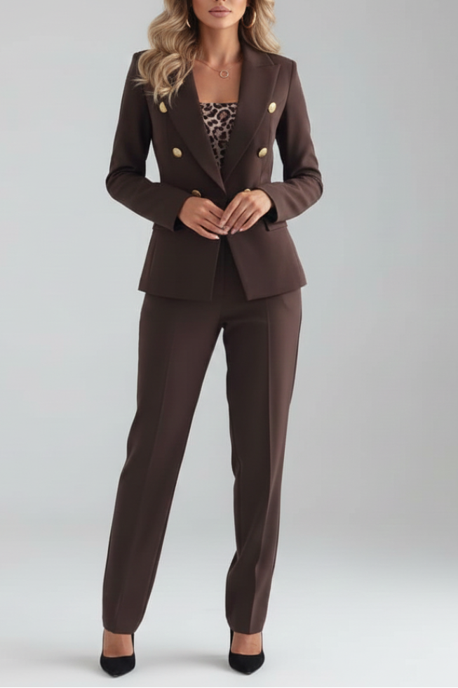 Sophia | Elegant Tailored Suit Set For Women