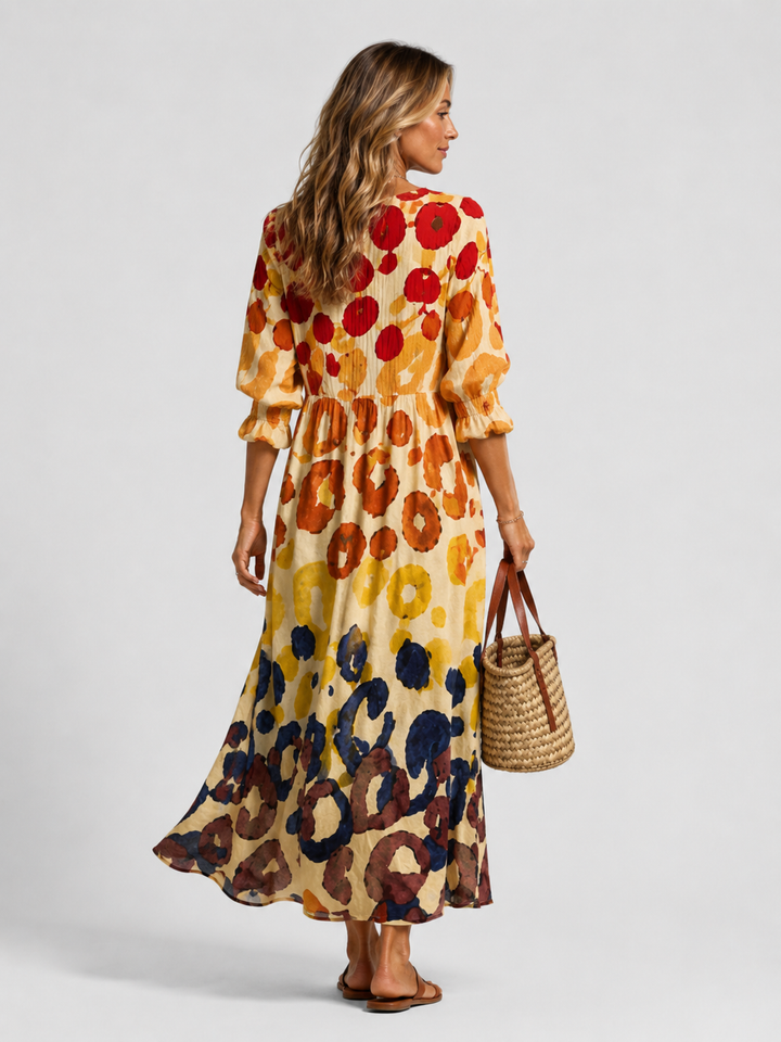 Addison | Relaxed Printed Shirt Dress