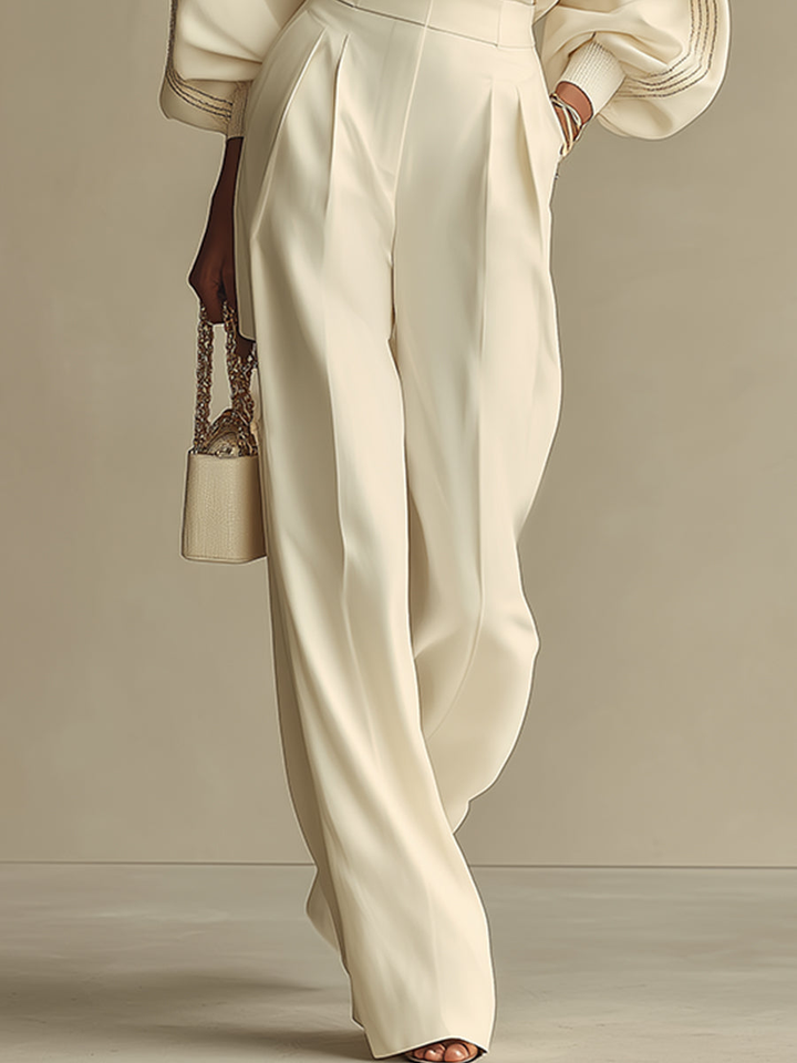 Laurel | Ribbed Top Pants Set