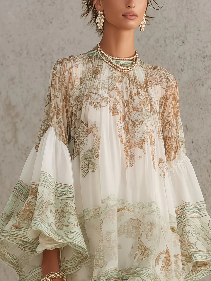 Isabella | Ruffle Hem Mini Dress