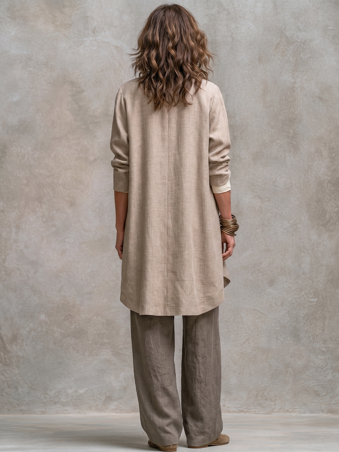 Flaminia | Three-Piece Palazzo Pants Set