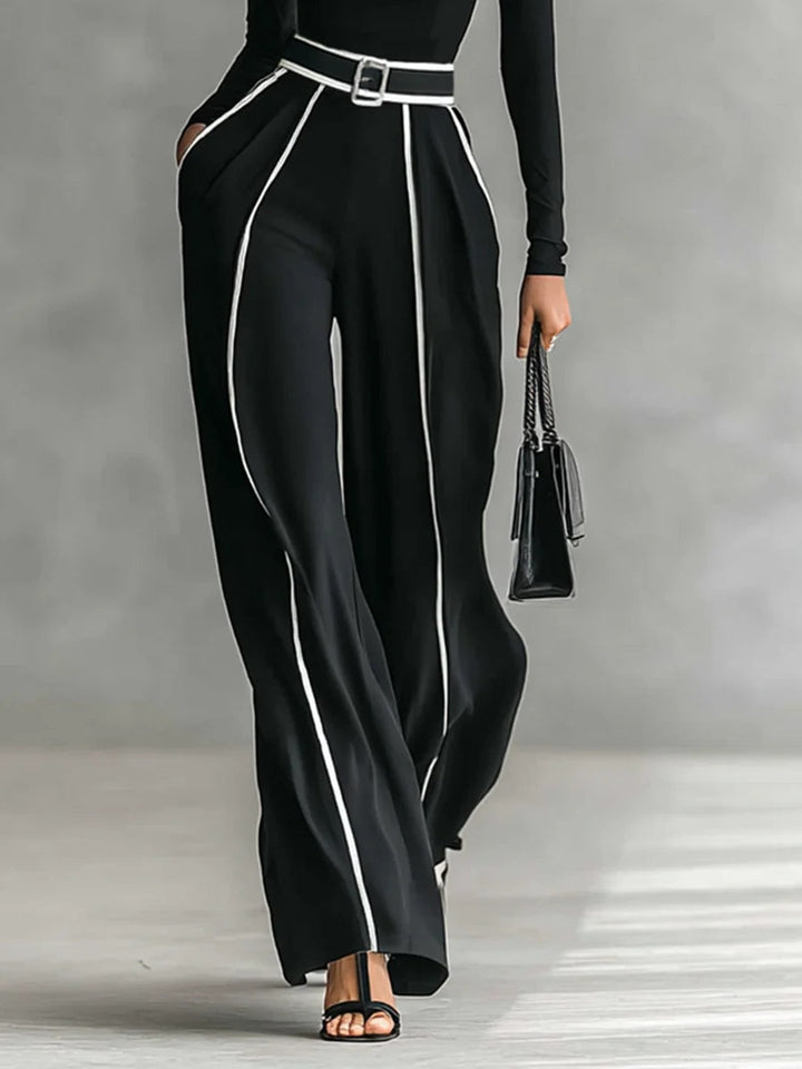 MONICA | CONTRAST TWO-PIECE SET