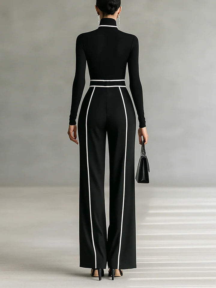 MONICA | CONTRAST TWO-PIECE SET