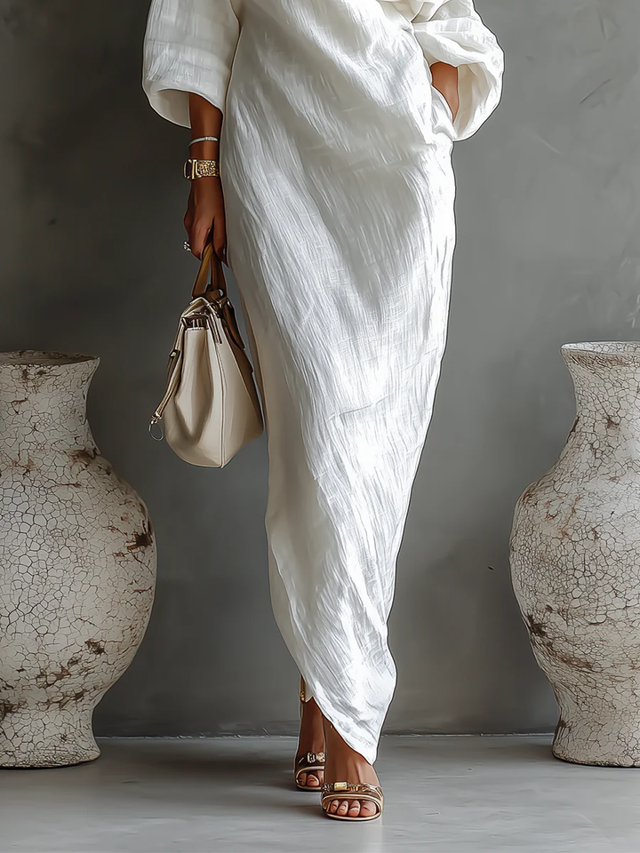 Nelle | One-Shoulder Maxi Elegance