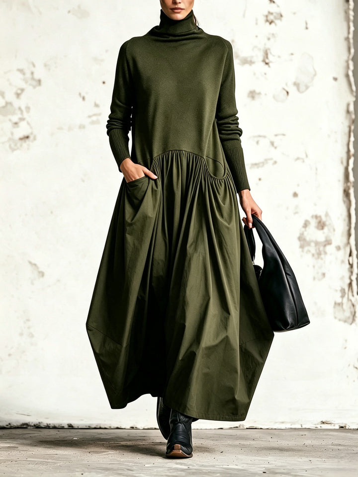 Kelly | High Neck Maxi Dress
