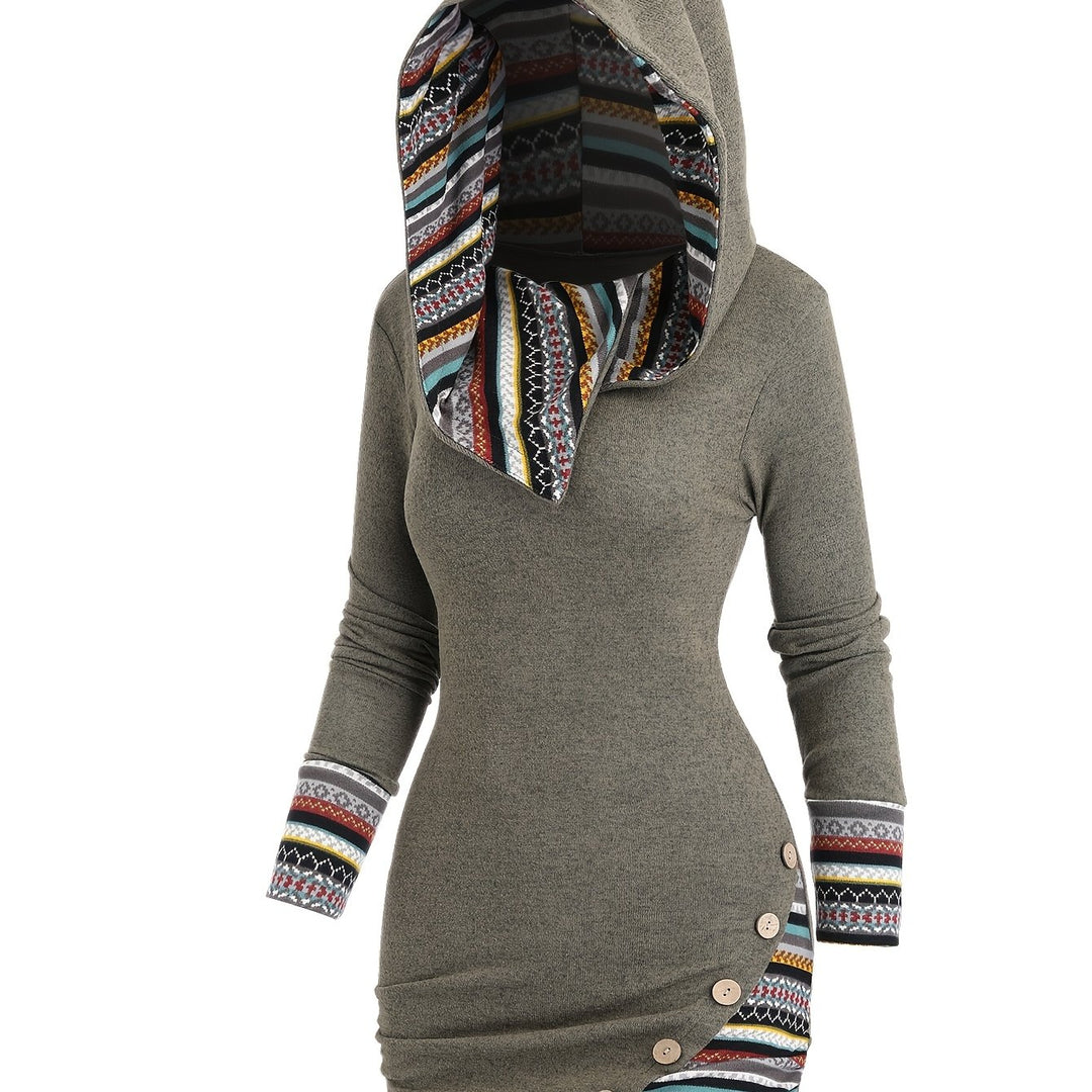 Marsha | Hooded Knit Dress