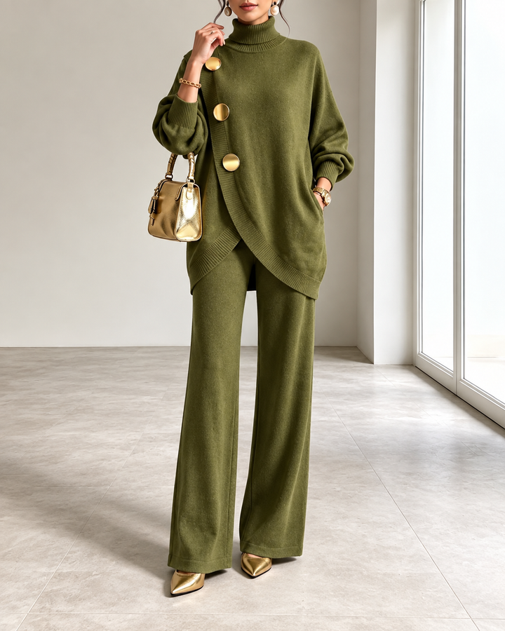 Noa | Turtleneck Pants Set