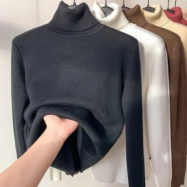 Merriam – Fleece Pullover Jacket with Ribbed Cuffs