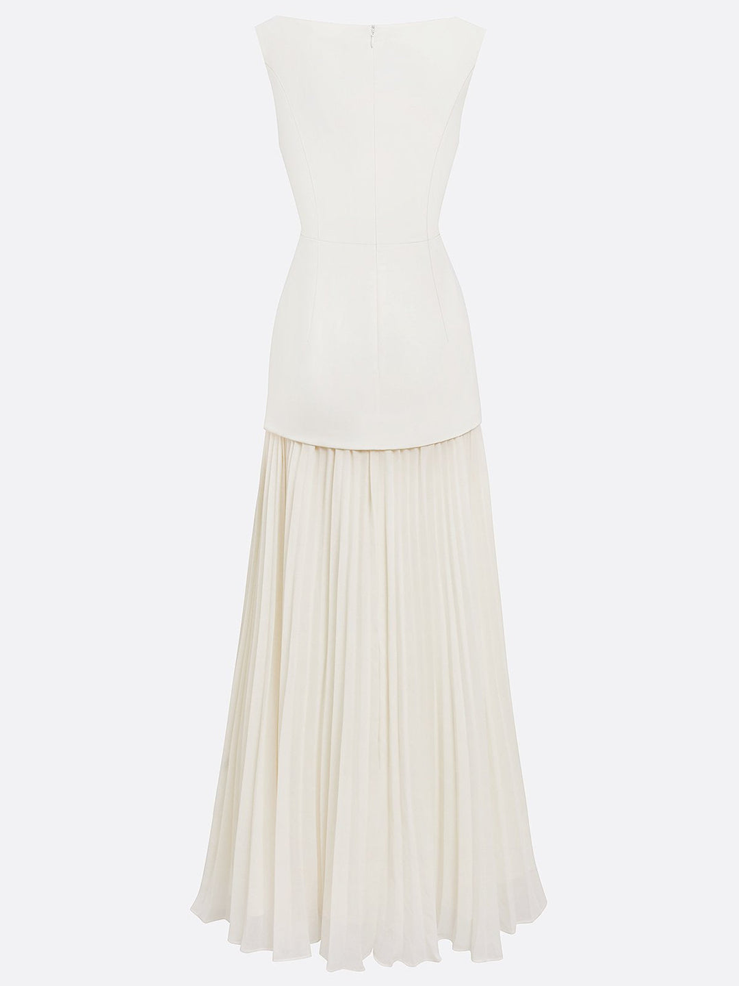Micaela | Sleeveless Pleated Maxi