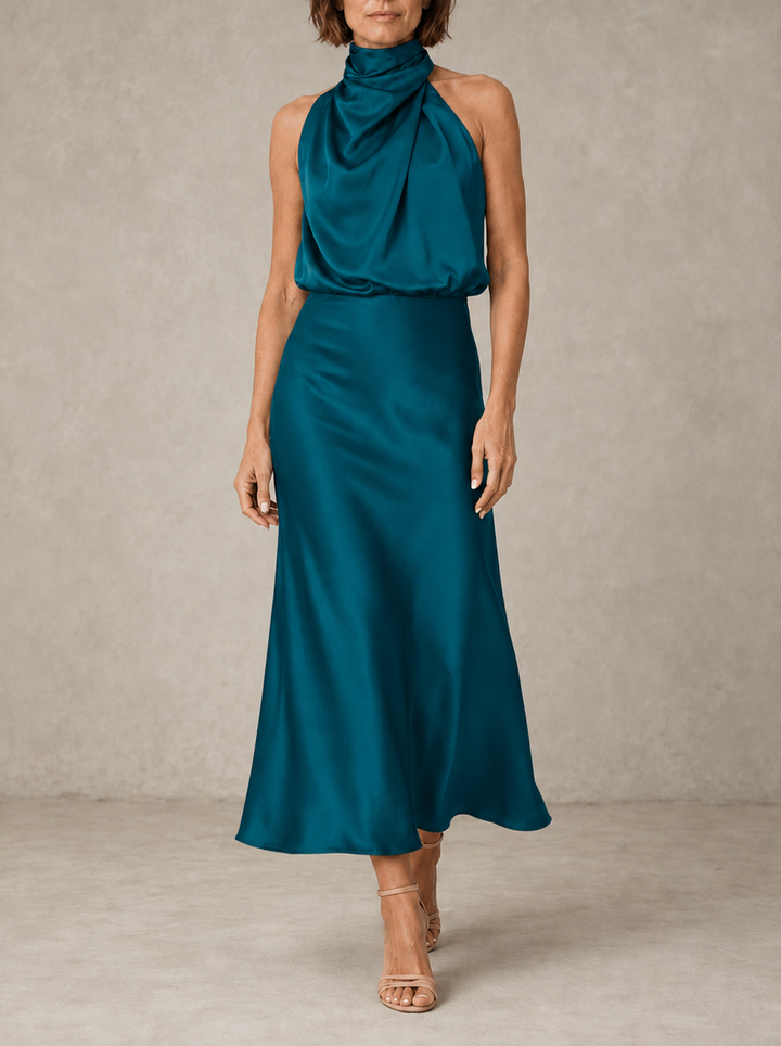 Harper | Halter Evening Dress