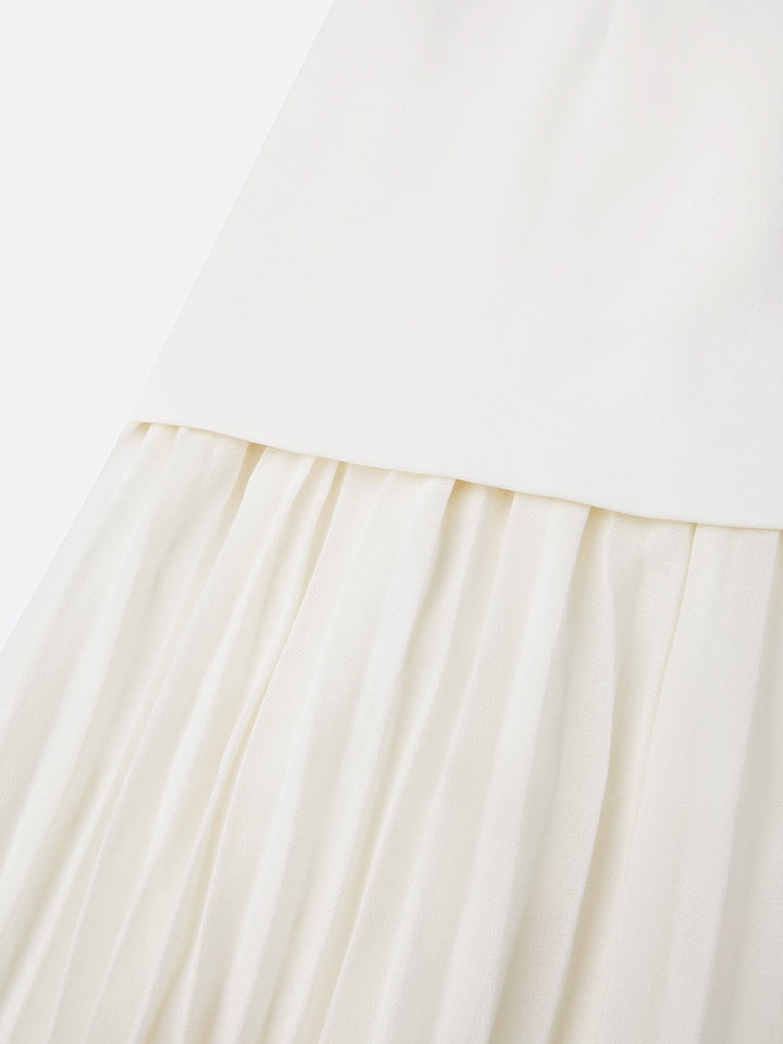 Micaela | Sleeveless Pleated Maxi