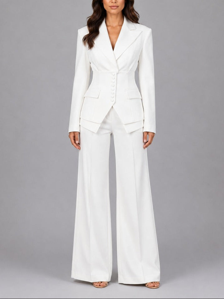 Anselma | Two-Piece Palazzo Pants Set