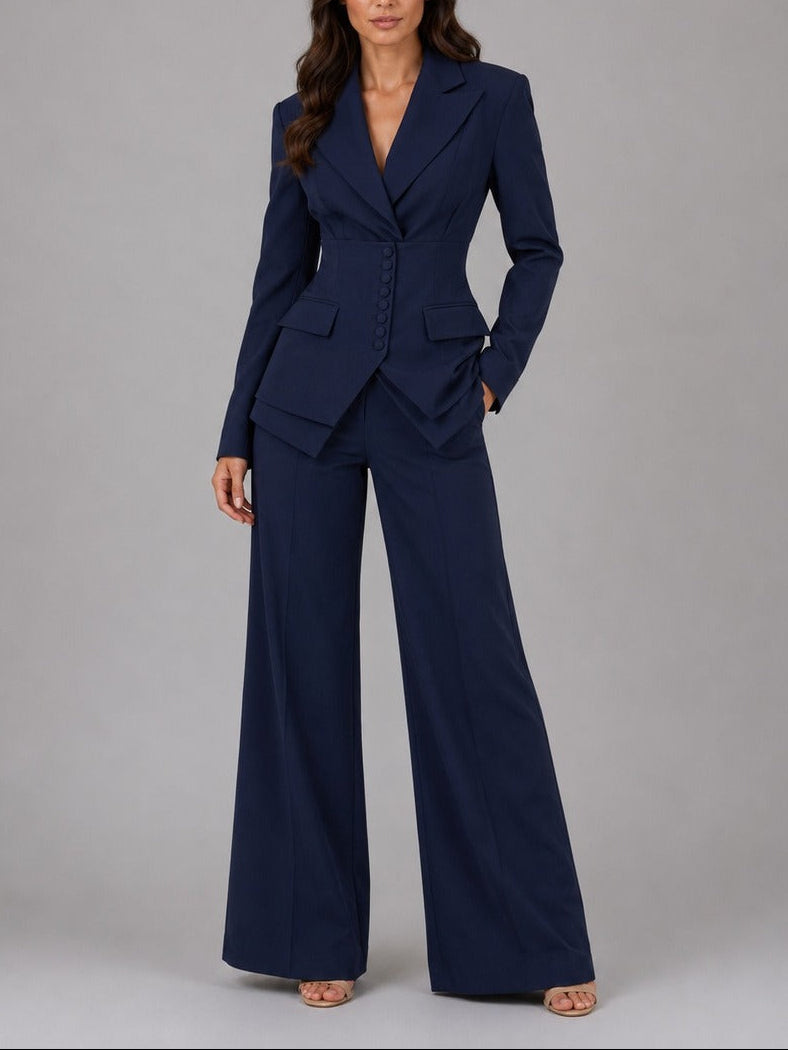 Anselma | Two-Piece Palazzo Pants Set