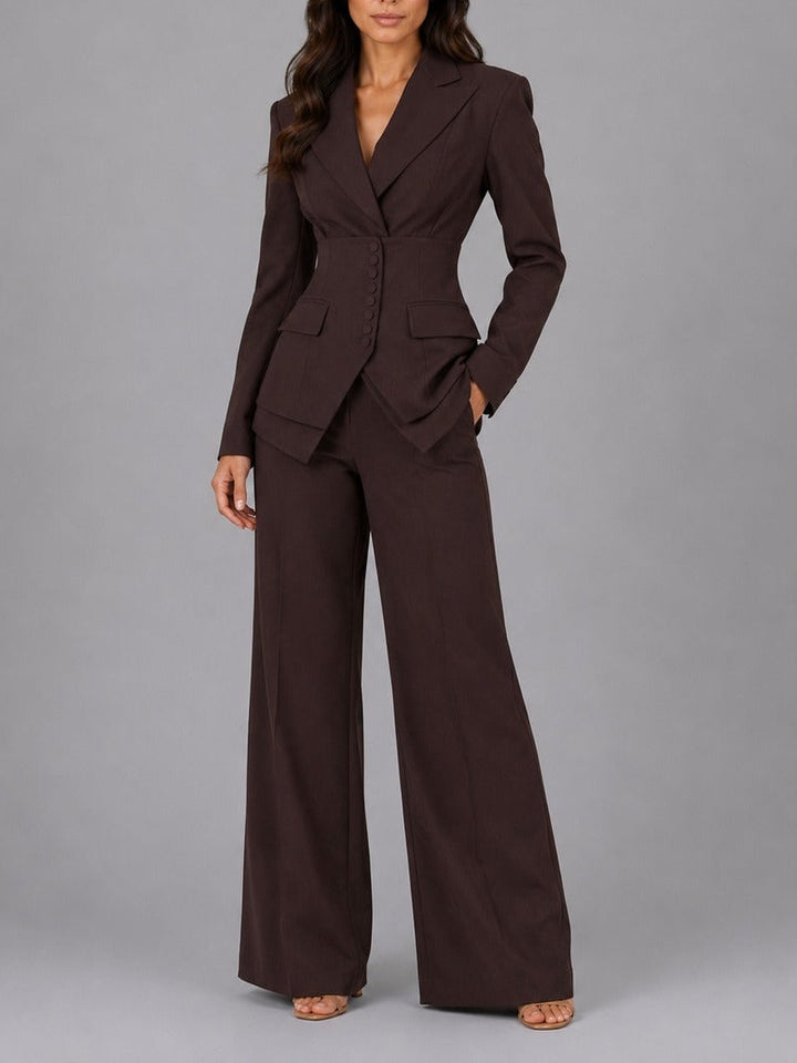 Anselma | Two-Piece Palazzo Pants Set