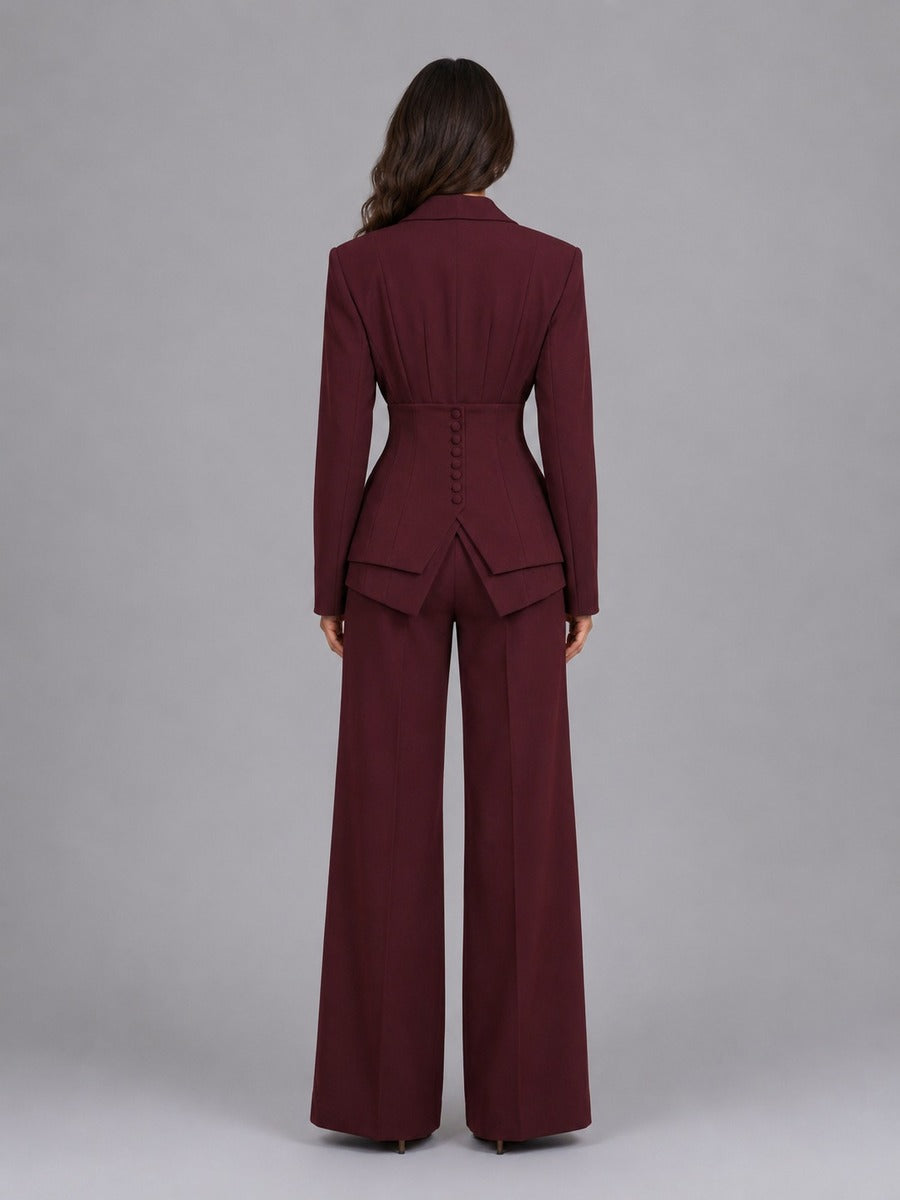 Anselma | Two-Piece Palazzo Pants Set