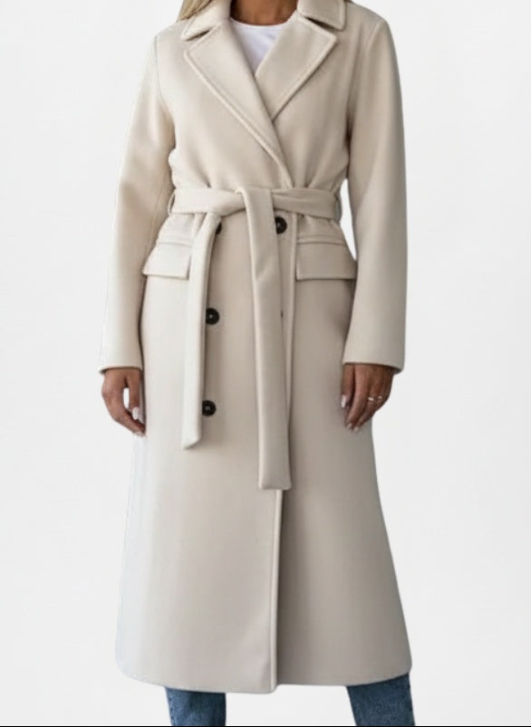Ashley | Belted Long Coat