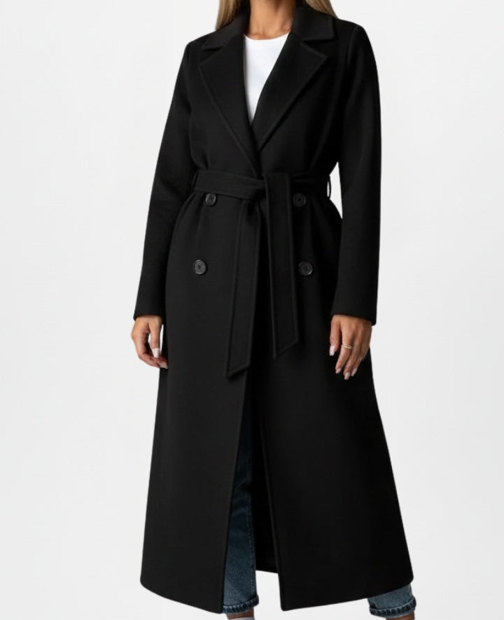 Ashley | Belted Long Coat