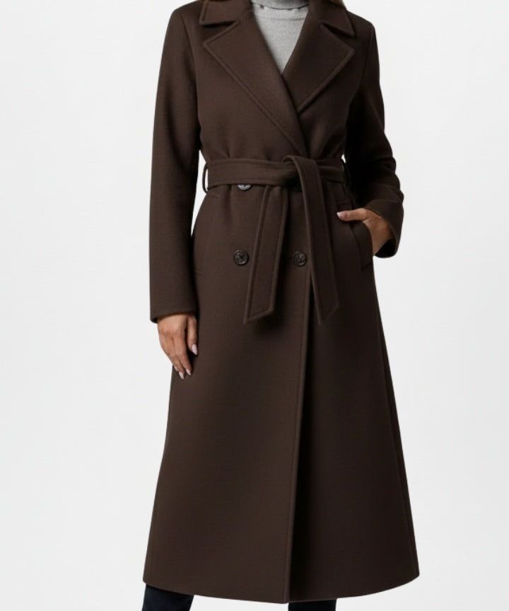 Ashley | Belted Long Coat