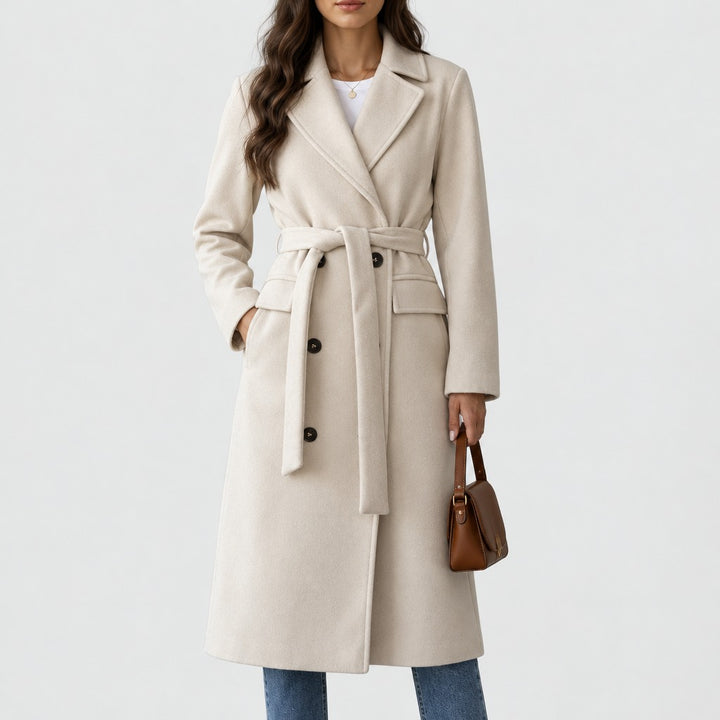 Ashley | Belted Long Coat