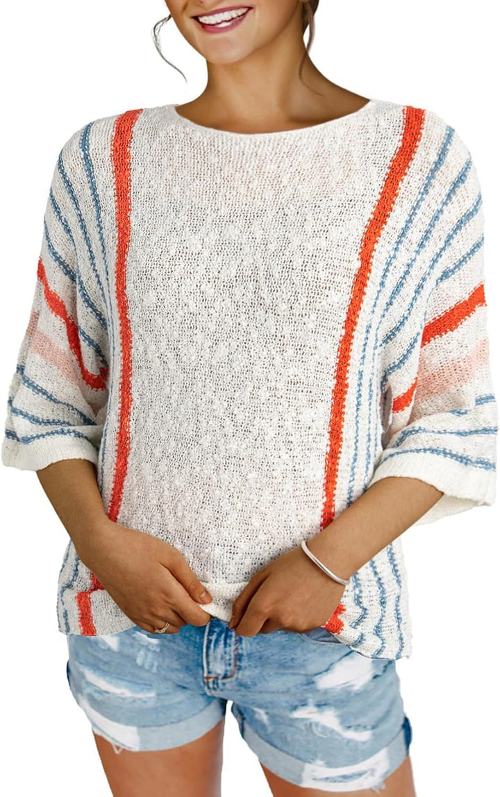 Camila – Boho Knit Sweater with Relaxed Flowy Fit