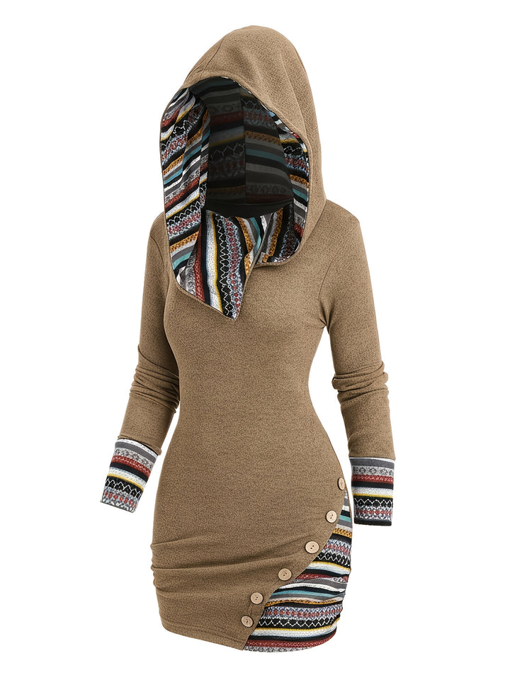 Marsha | Hooded Knit Dress