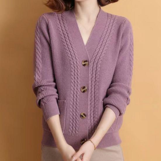 Dolly – V-Neck Cardigan Sweater