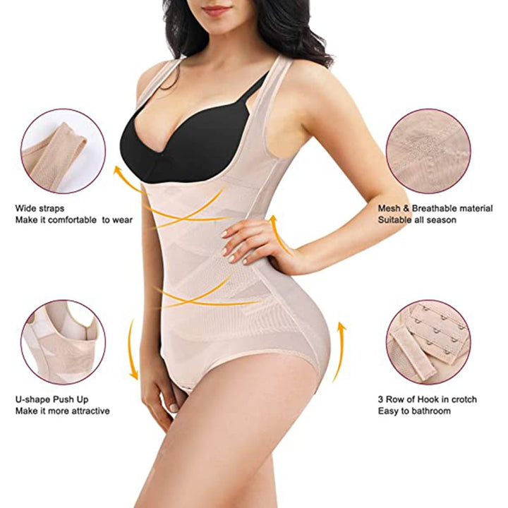 Mica – Sculpting Bodysuit with U-Plunge Push-Up
