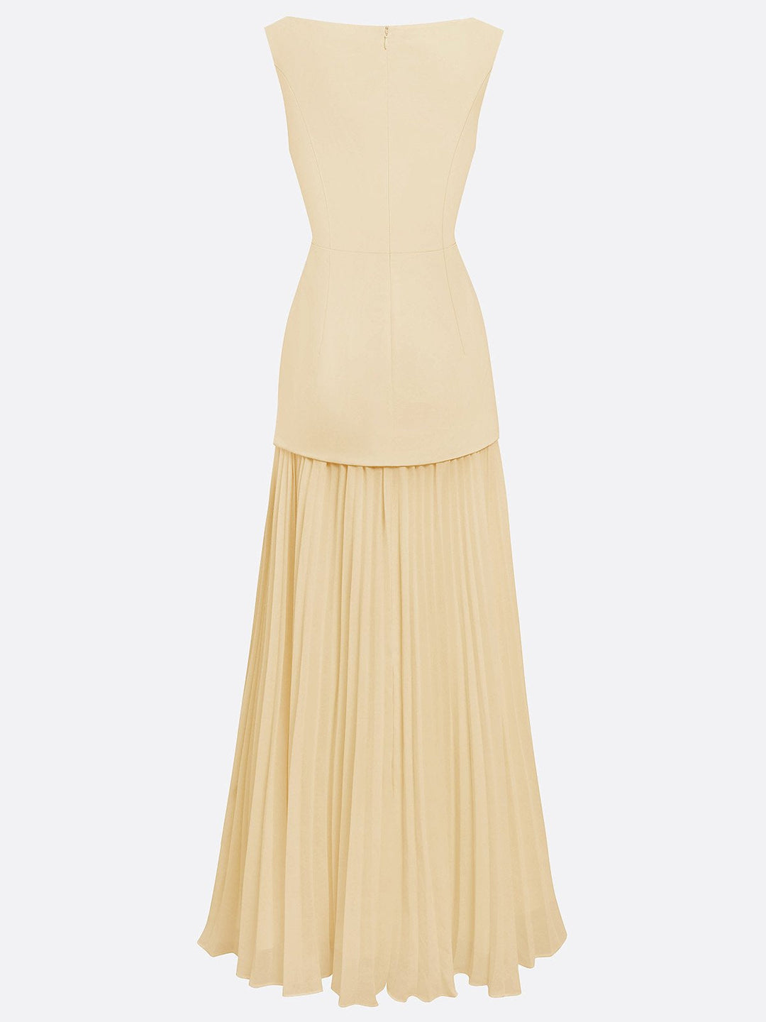 Micaela | Sleeveless Pleated Maxi