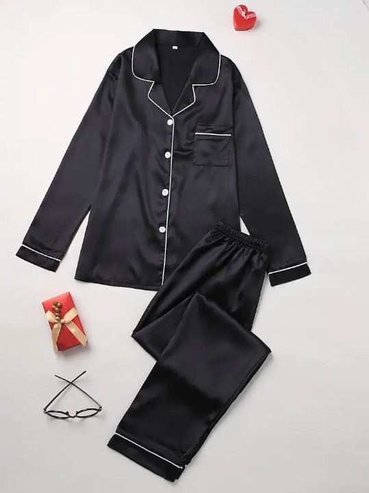 Vanessa | Luxurious Two-Piece Sleepwear Set - Casual Comfort