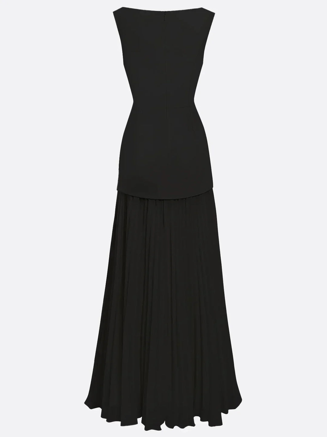 Micaela | Sleeveless Pleated Maxi