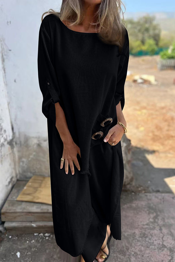 Sabine – Asymmetric Hem Flowing Set