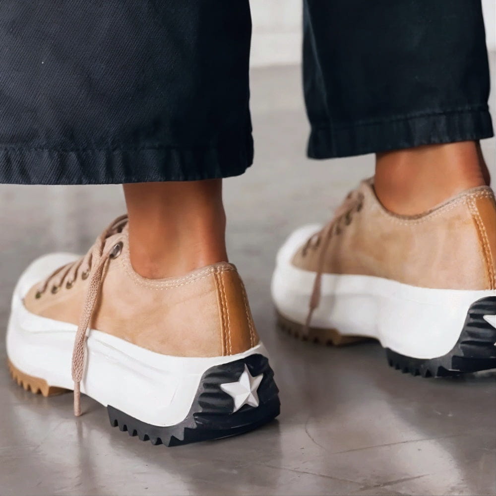 HAILEY | PLATFORM LACE-UP SNEAKERS