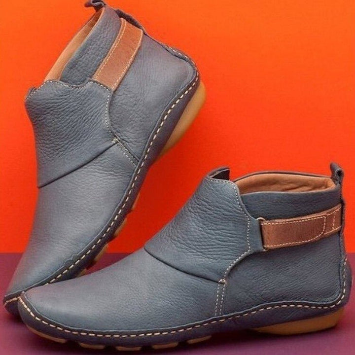 Mamie | Flat Ankle Boots