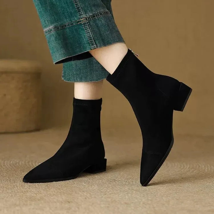 Malinda | Pointed-Toe Ankle Boots