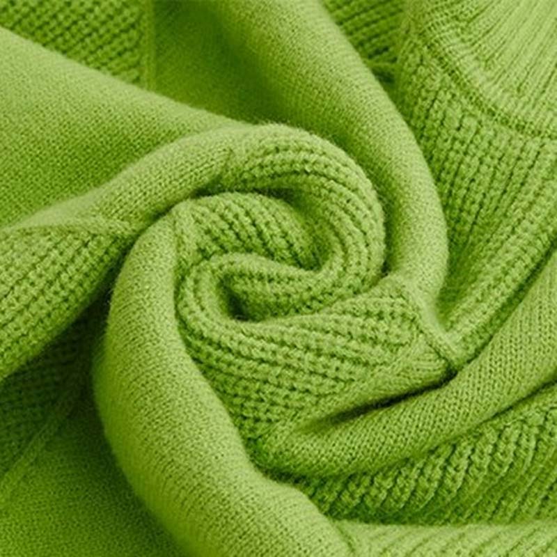 Kylie | Textured Turtleneck Knit Sweater