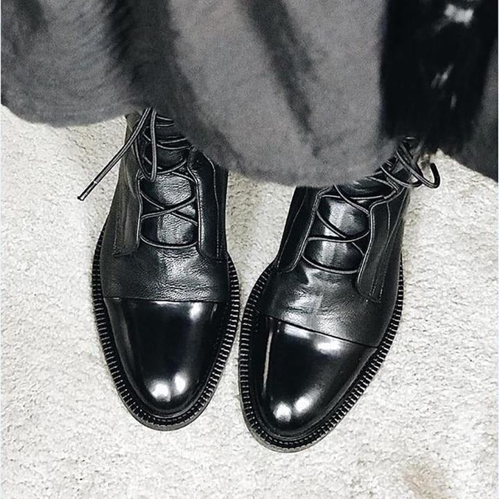 Andrea – Heeled Boots Vegan Leather