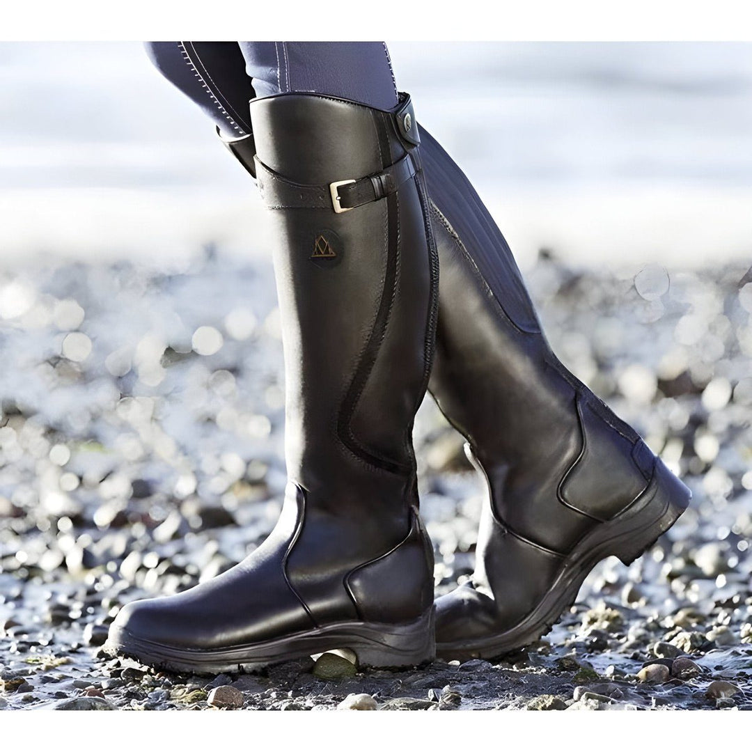 Cataleya | Leather Knee High Riding Boots