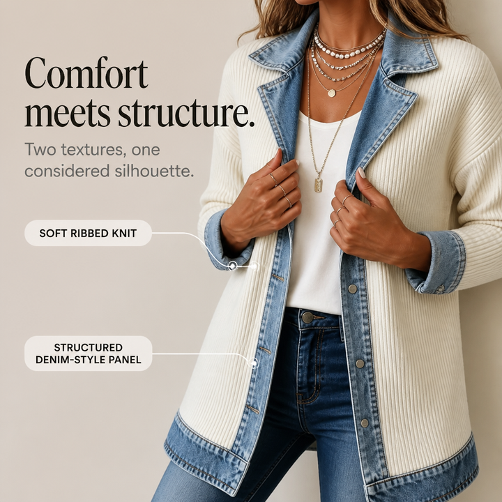 Tracy | Longline Ribbed Cardigan